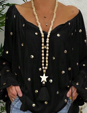 Bluza SHEIN, negru