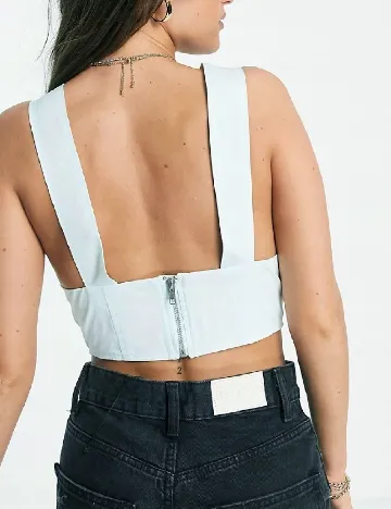 Top ASOS, turcoaz Albastru