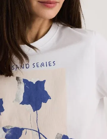 Tricou Reserved, alb