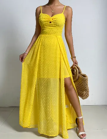 Rochie lunga SHEIN, galben