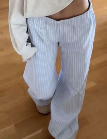 Pantaloni SHEIN, albastru