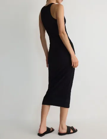 Rochie medie Reserved, negru Negru