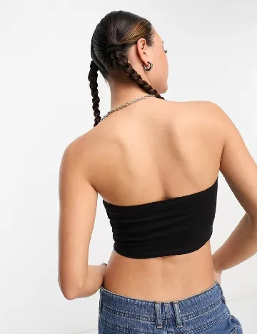 Top ASOS, negru Negru