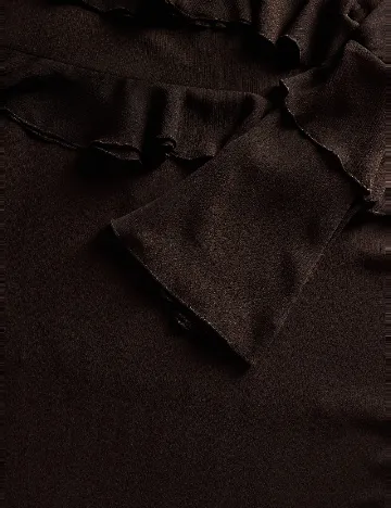 Rochie lunga Reserved, maro inchis
