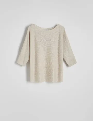 Bluza Reserved, crem