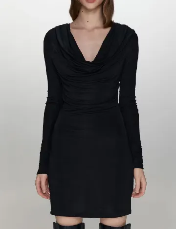 Rochie scurta Reserved, negru