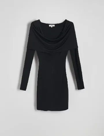 Rochie scurta Reserved, negru