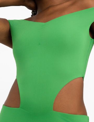 Rochie lunga Aria Cove, verde