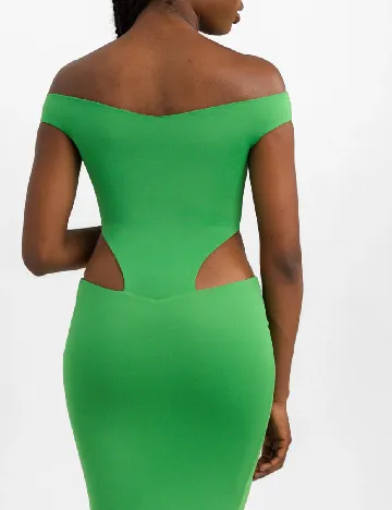 Rochie lunga Aria Cove, verde