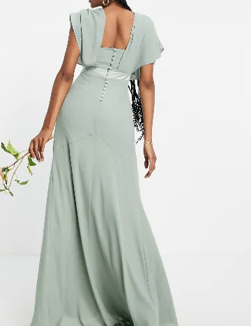 Rochie lunga ASOS, verde