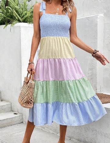 Rochie medie SHEIN, mix culori