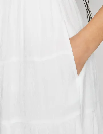Rochie scurta Hollister, alb