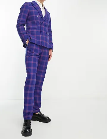Pantaloni Devil s Advocate, albastru