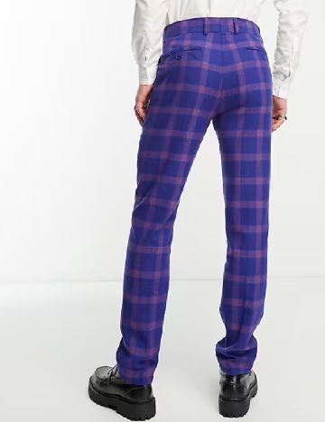 Pantaloni Devil s Advocate, albastru