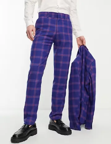 Pantaloni Devil s Advocate, albastru