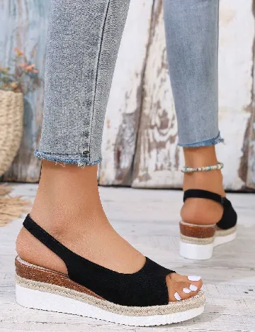 Sandale SHEIN, negru