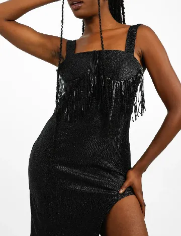 Rochie medie Labelrail x Juliette Foxx, negru