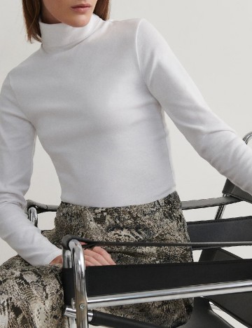 Bluza Reserved, alb