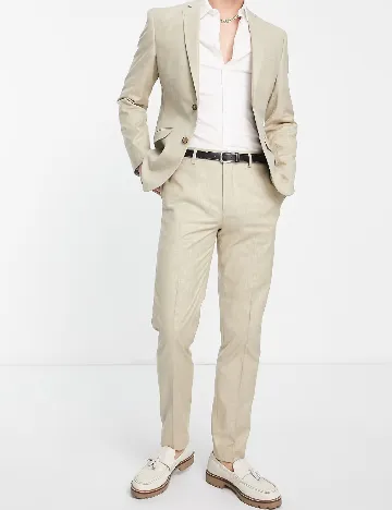 Pantaloni ASOS, crem