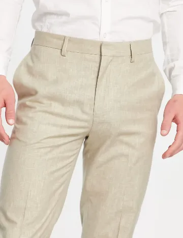 Pantaloni ASOS, crem