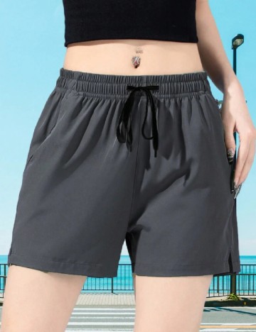 Pantaloni scurti SHEIN, gri
