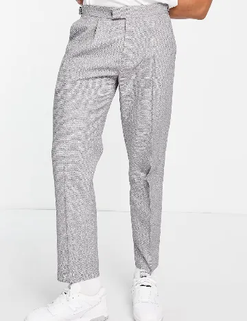 Pantaloni Topman, gri