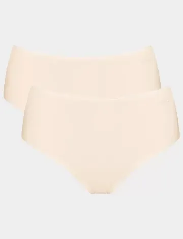 Set chiloti 2 perechi Sloggi by Triumph, crem Crem