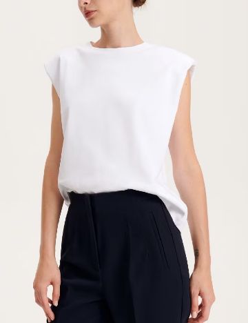 Pantaloni Reserved, bleumarin inchis