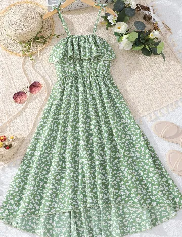 Rochie Shein Kids, verde Verde