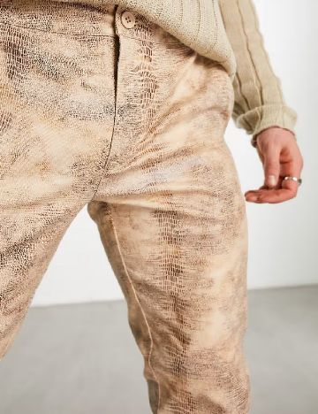 Pantaloni ASOS, crem