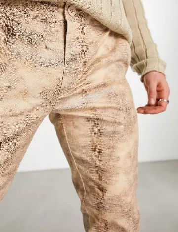 Pantaloni ASOS, crem