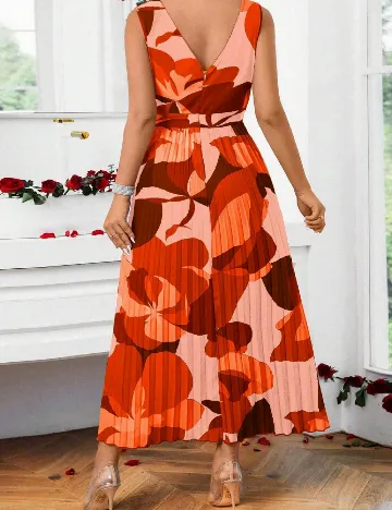 Rochie lunga SHEIN, portocaliu
