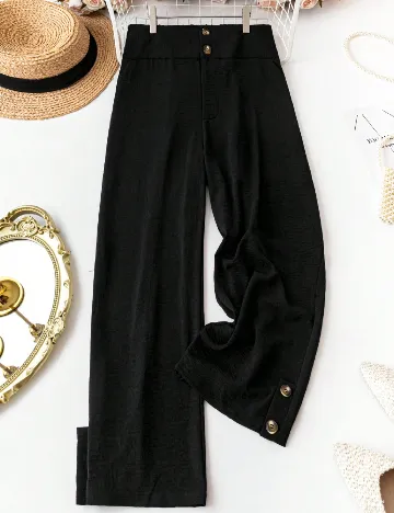 Pantaloni SHEIN CURVE, negru