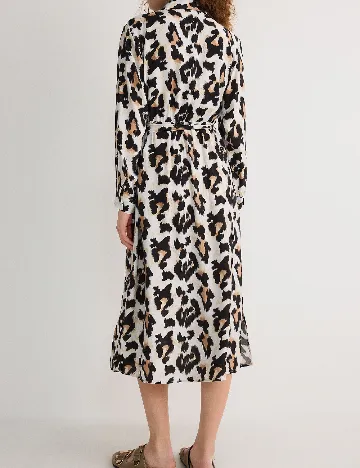 Rochie medie Reserved, animal print
