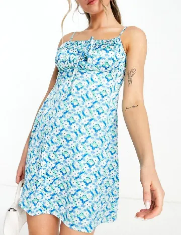 Rochie scurta Influence, albastru