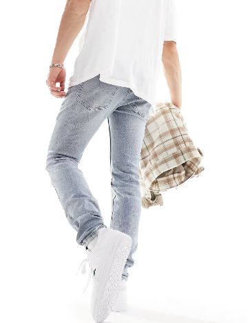 Blugi WESC, albastru
