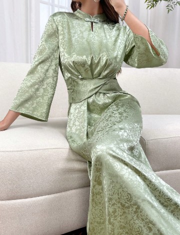 Rochie lunga SHEIN, verde