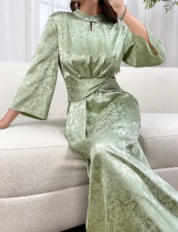 Rochie lunga SHEIN, verde