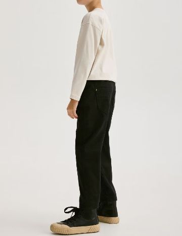 Pantaloni Reserved, negru