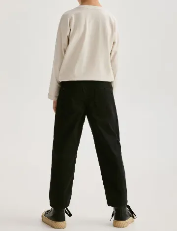 Pantaloni Reserved, negru
