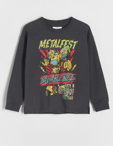 Bluza Reserved, gri inchis