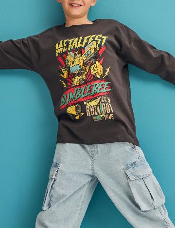 Bluza Reserved, gri inchis