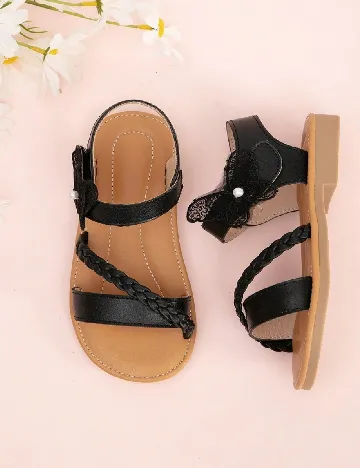 Sandale Shein Kids, negru Negru