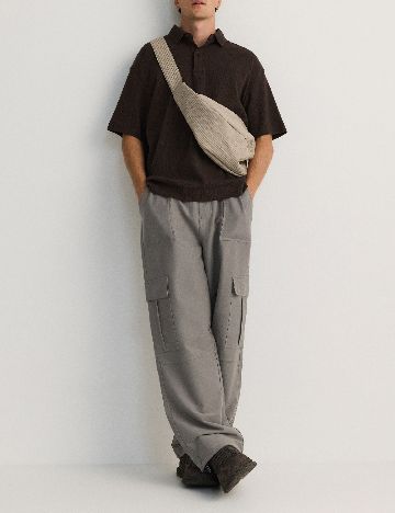 Pantaloni Reserved, gri