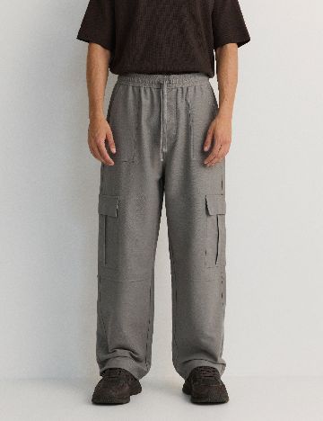 Pantaloni Reserved, gri