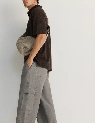 Pantaloni Reserved, gri