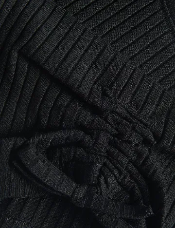 Tricou Reserved, negru Negru
