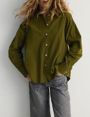 Camasa Oversize Reserved, verde