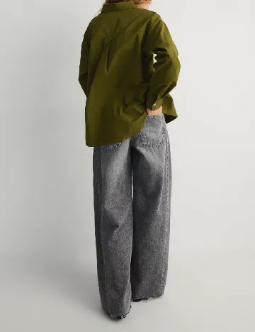 Camasa Oversize Reserved, verde