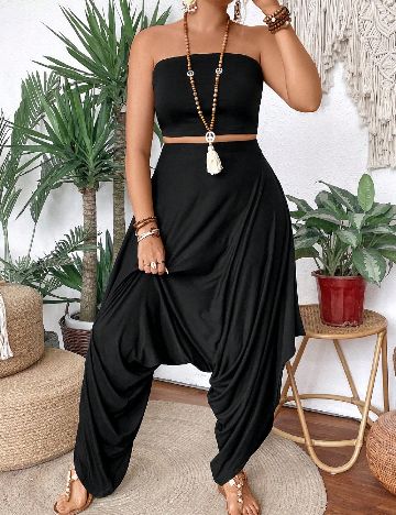 Compleu SHEIN CURVE, negru